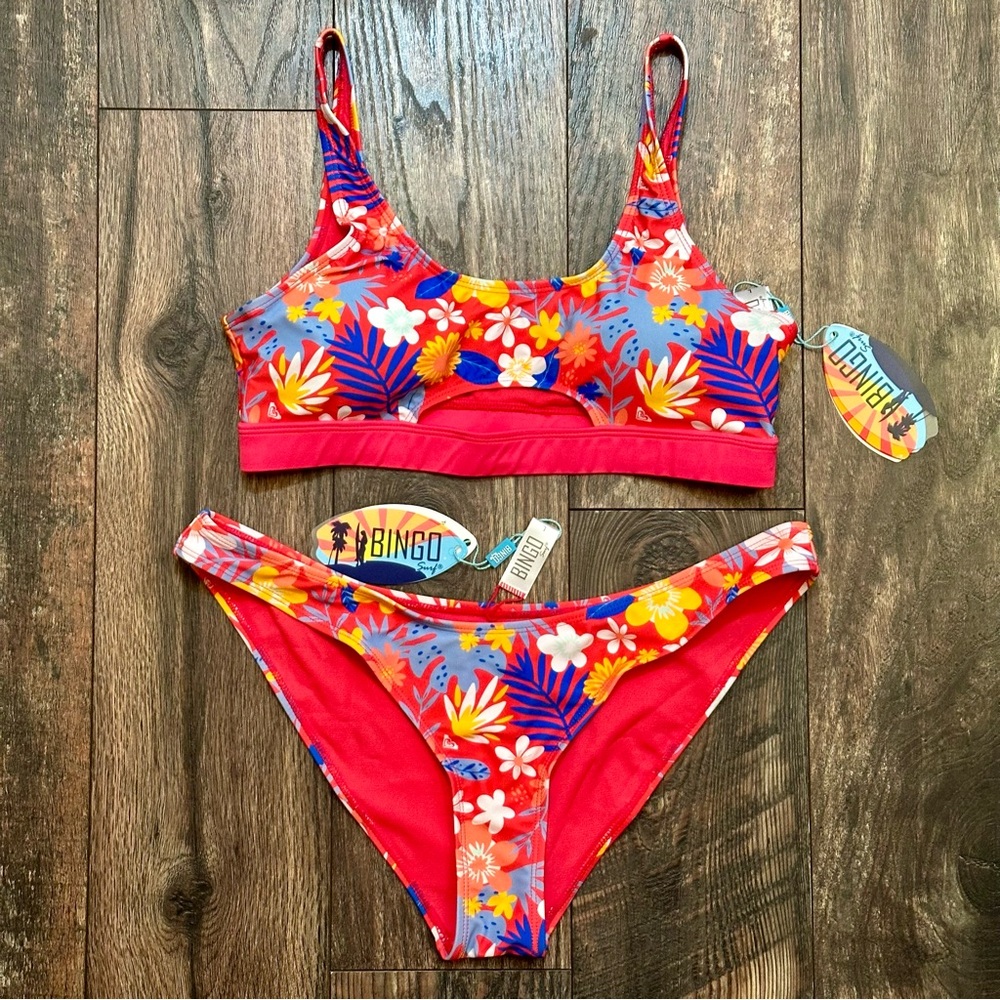 Bingo Surf BNWT bikini swim set size large